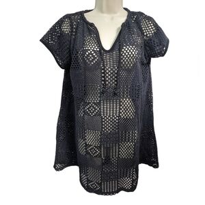 Dotti Crochet Swimsuit Cover Sz M